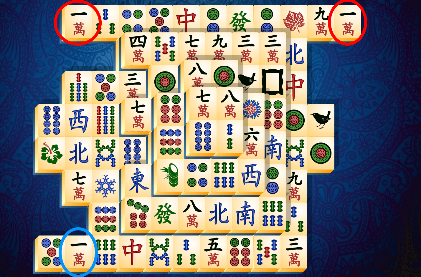 Mahjong Pasziánsz útmutató, 7. szakasz